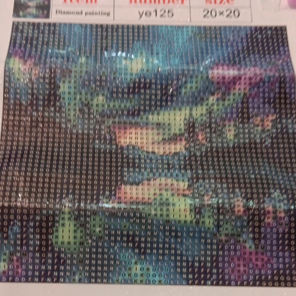 Colorful Diamond Painting Kit 20x20